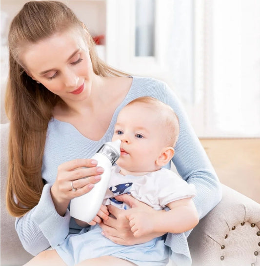 Aspirateur Nasal Automatique pour Bébé – Nettoyage Doux et Efficace du Nez, Rechargeable