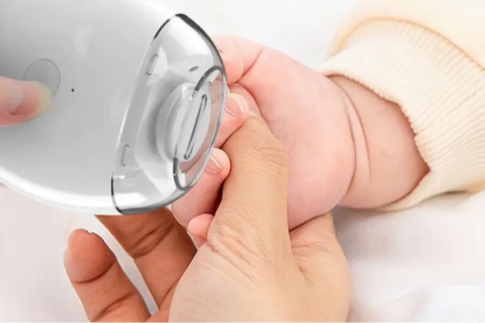 Coupe-Ongles Électrique Portable pour Bébé et Adultes , Soin des Ongles Sécurisé avec Lime Intégrée.